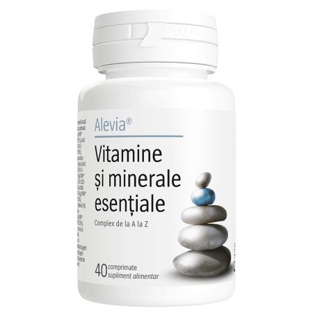 Vitamine si minerale, 40 comprimate, Alevia