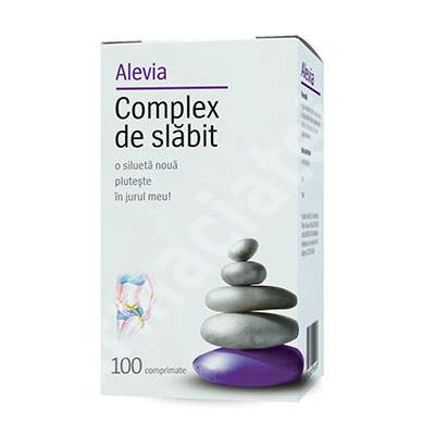 Complex de slabit, 100 comprimate, Alevia