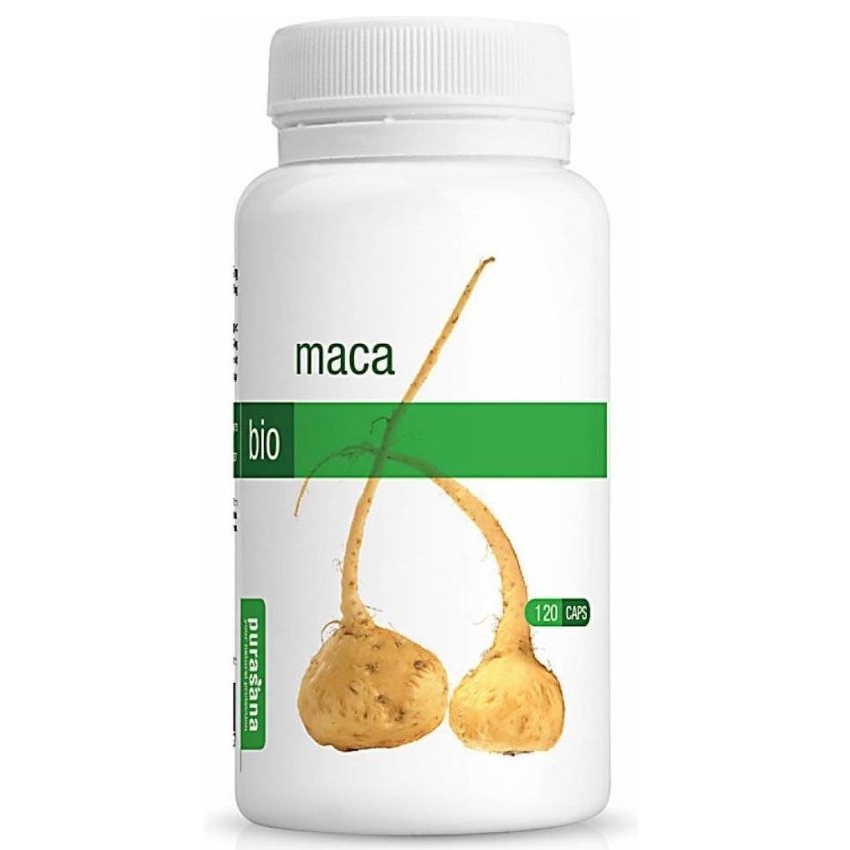 Maca Bio, 120 capsule, Purasana