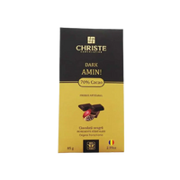 Ciocolata Dark Amin, 85g, Christe Chocolatier