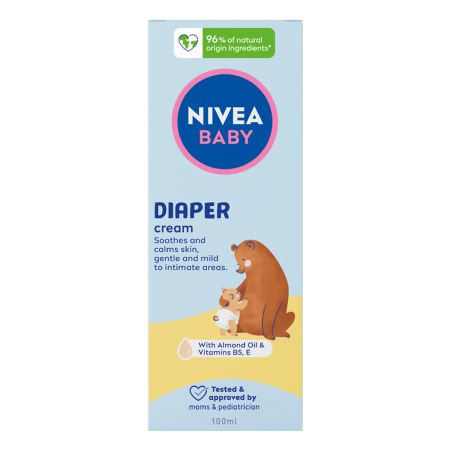 Crema pentru fundulet, 100 ml, Nivea Baby 