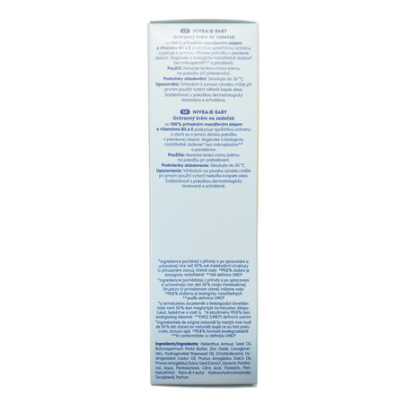 Crema pentru fundulet, 100 ml, Nivea Baby 590563