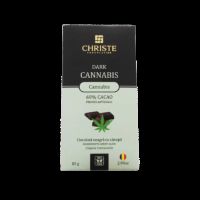 Ciocolata Dark Cannabis, 85g, Christe Chocolatier
