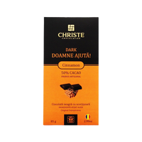 Ciocolata Dark Doamne Ajuta!, 85g, Christe Chocolatier