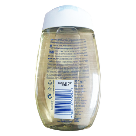 Ulei de masaj, 200 ml, Nivea Baby 590570