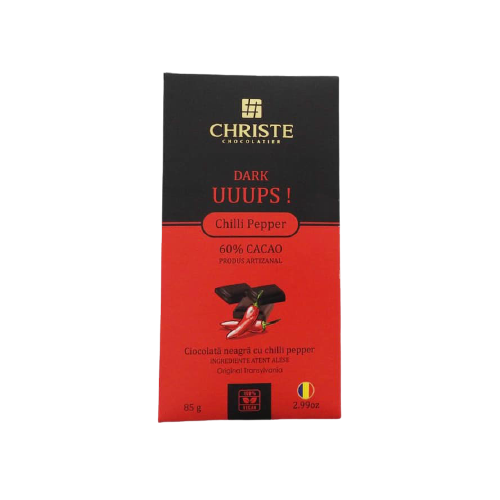 Ciocolata Dark Uuups, 85g, Christe Chocolatier 