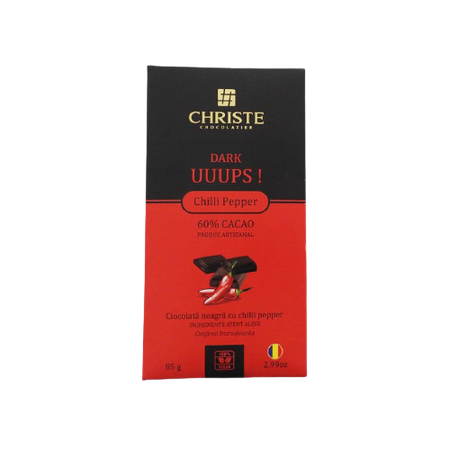 Ciocolata Dark Uuups, 85g, Christe Chocolatier 