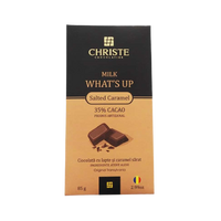 Ciocolata Milk What's up, 85g, Christe Chocolatier 