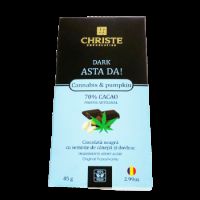 Ciocolata Dark Asta Da!, 85g, Christe Chocolatier 