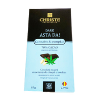 Ciocolata Dark Asta Da!, 85g, Christe Chocolatier 