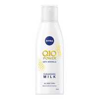 Lapte demachiant antirid Q10 Power, 200 ml, Nivea