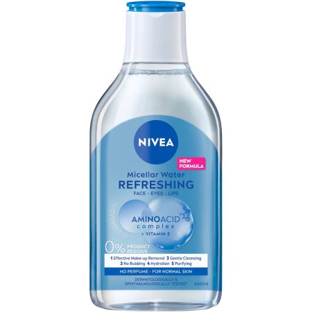 Apa micelara pentru ten normal Skin Breathe MicellAIR, 400 ml, Nivea