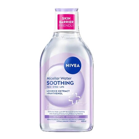 Apa micelara pentru ten sensibil Micellar Water Soothing, 400 ml, Nivea