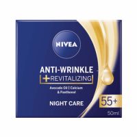 Crema antirid de noapte Revitalizing 55+ Anti-Wrinkle, 50 ml, Nivea