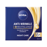 Crema antirid de noapte Revitalizing 55+ Anti-Wrinkle, 50 ml, Nivea