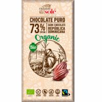 Ciocolata neagra Bio cu 73% cacao, 100 gr, Pronat