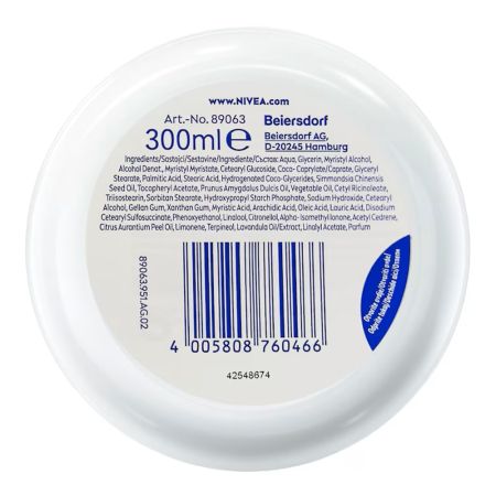 Crema soft cu vitamina E si ulei de jojoba, 300 ml, Nivea 652616