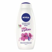 Gel de dus  2 in 1 Care & Relax Hibiscus Scent, 750 ml, Nivea