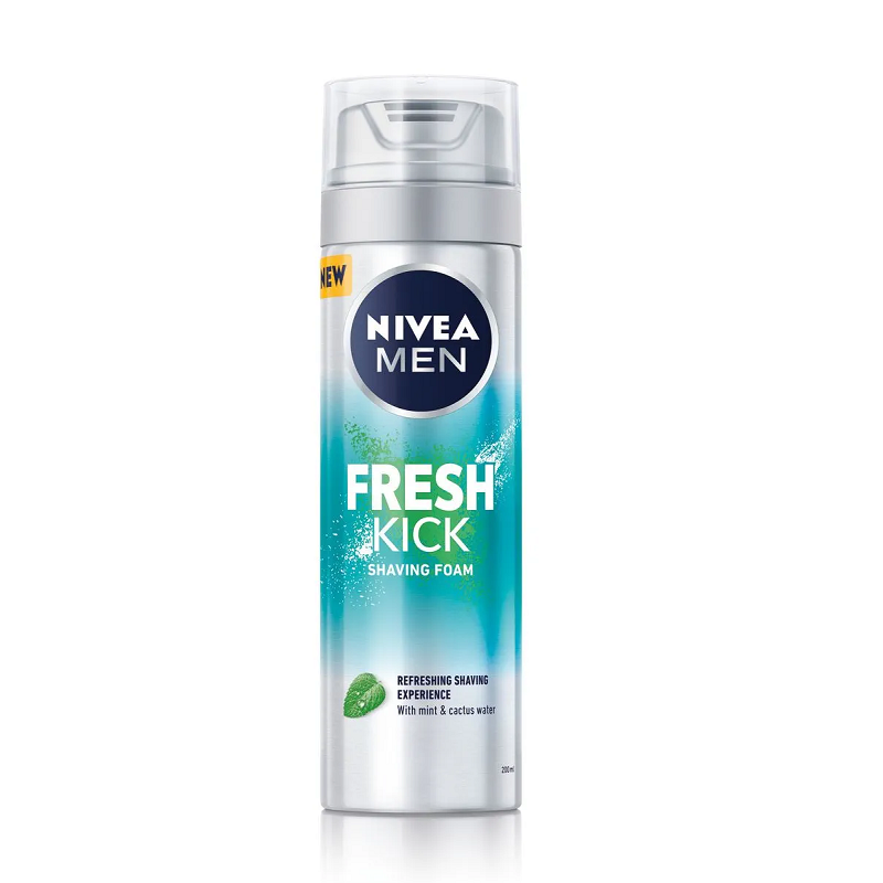 Gel pentru ras Cool Kick, 200 ml, Nivea