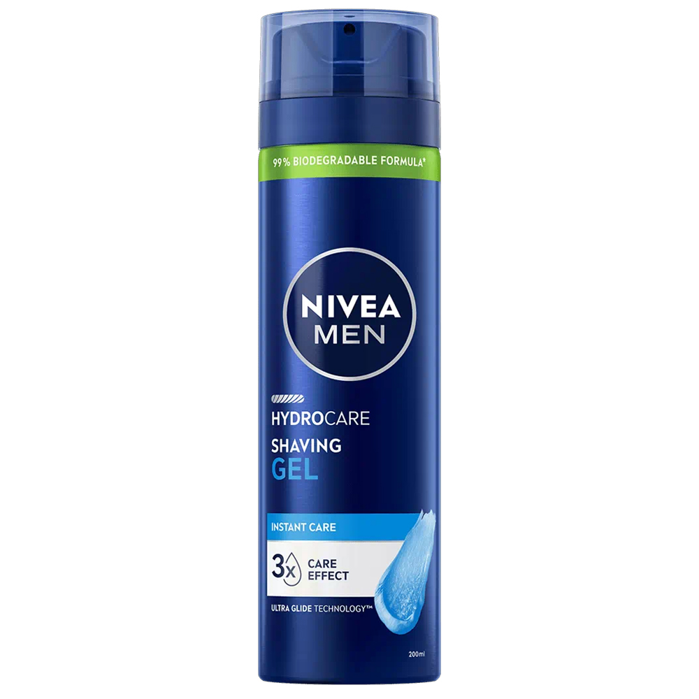 Gel de ras pentru ten normal Hydrocare, 200 ml, Nivea