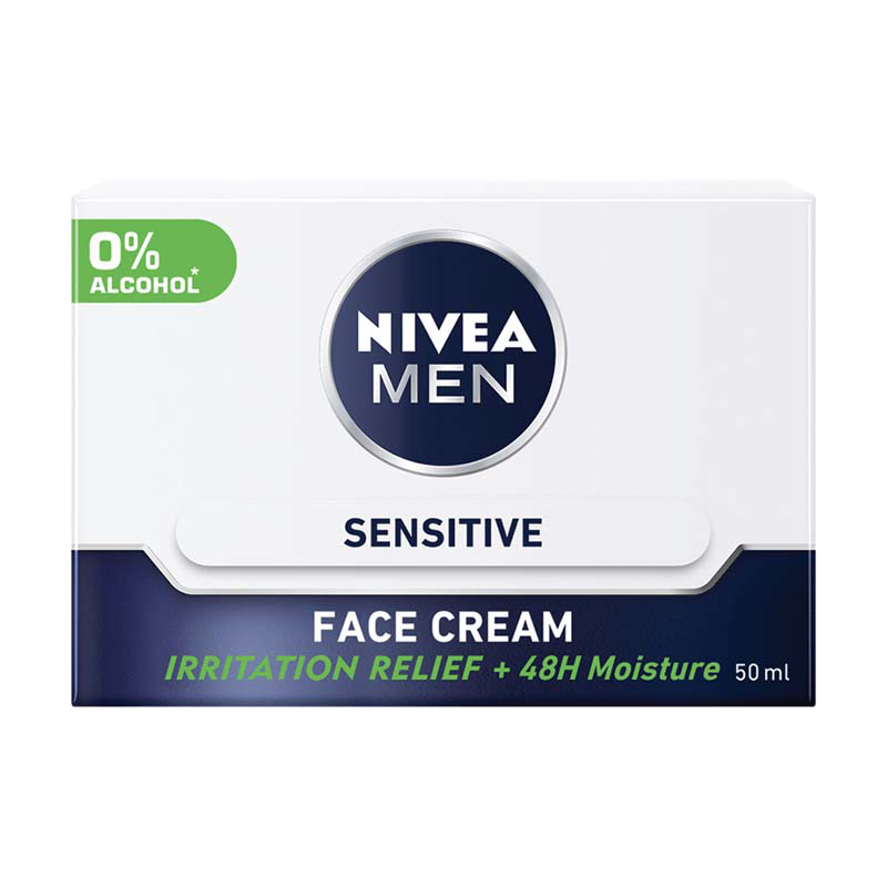 Crema pentru barbati Sensitive, 50 ml, Nivea