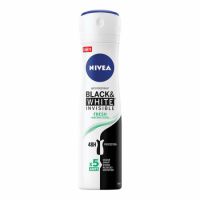 Deodorant spray antiperspirant Black & White Invisible Fresh, 150 ml, Nivea