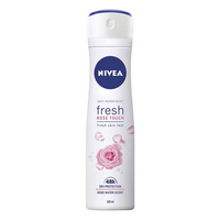 Deodorant spray antiperspirant pentru femei Fresh Rose, 150 ml, Nivea