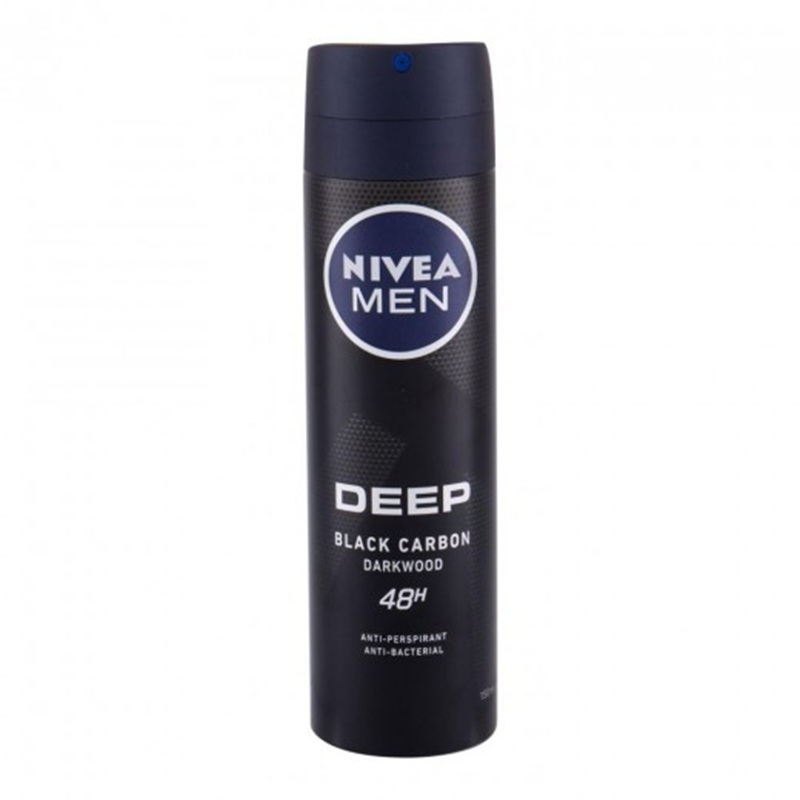 Deodorant spray pentru barbati Deep Black, 150 ml, Nivea