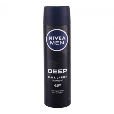 Deodorant spray pentru barbati Deep Black, 150 ml, Nivea