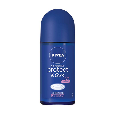 Deodorant roll-on antiperspirant Protect & Care, 50 ml, Nivea