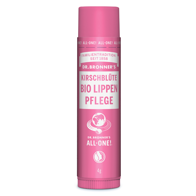 Balsam pentru buze organic Cherry Blossom, 4 g, Dr. Bronner's