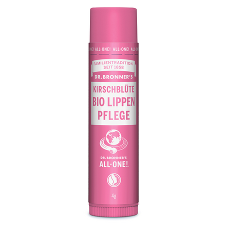 Balsam pentru buze organic Cherry Blossom, 4 g, Dr. Bronner's
