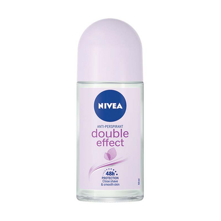 Deodorant roll-on pentru femei Double Effect, 50 ml, Nivea