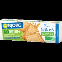 Biscuiti integrali bio natur Bio Nutri+, 200 g, Bjorg