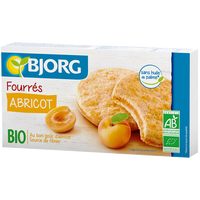 Biscuiti bio cu caise, 175 g, Bjorg