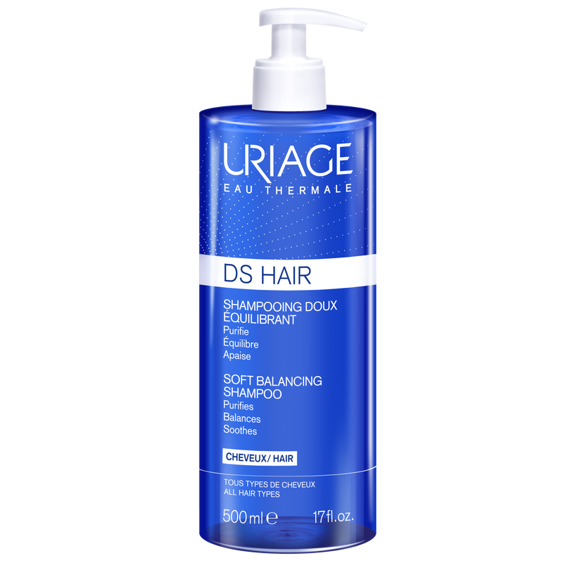 Sampon reechilibrant DS Hair, 500 ml, Uriage