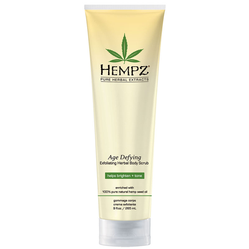 Exfoliant de corp herbal Age Defying, 265 ml, Hempz