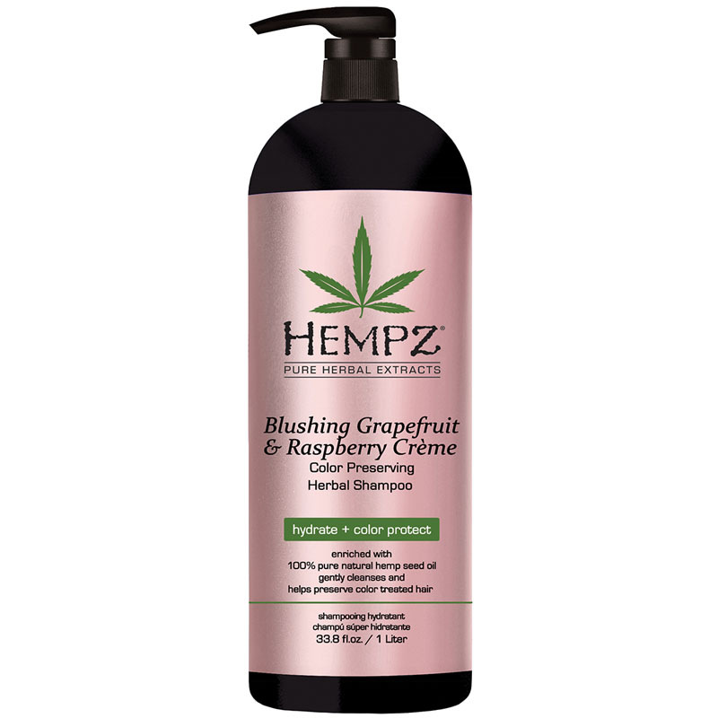 Sampon Blushing Grapefruit & Raspberry, 1000 ml, hemp