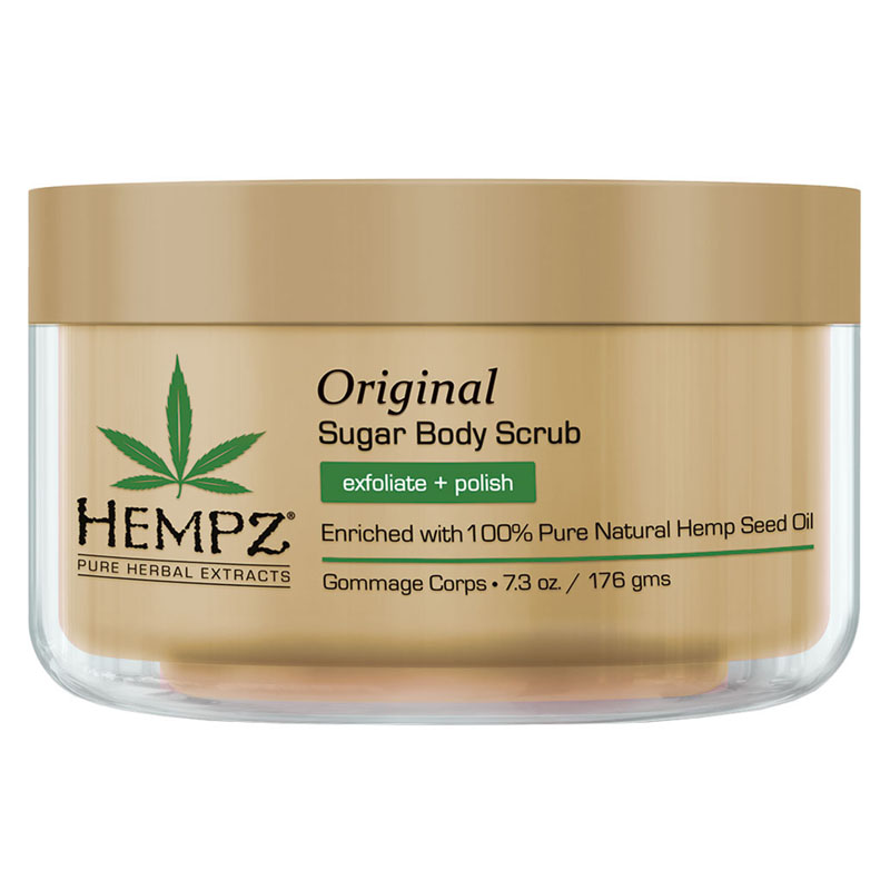 Exfoliant de corp Original Herbal, 215 ml, Hempz