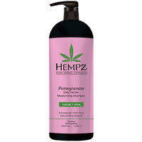 Sampon pentru par uscat cu aroma de rodie, 1000 ml, Hempz