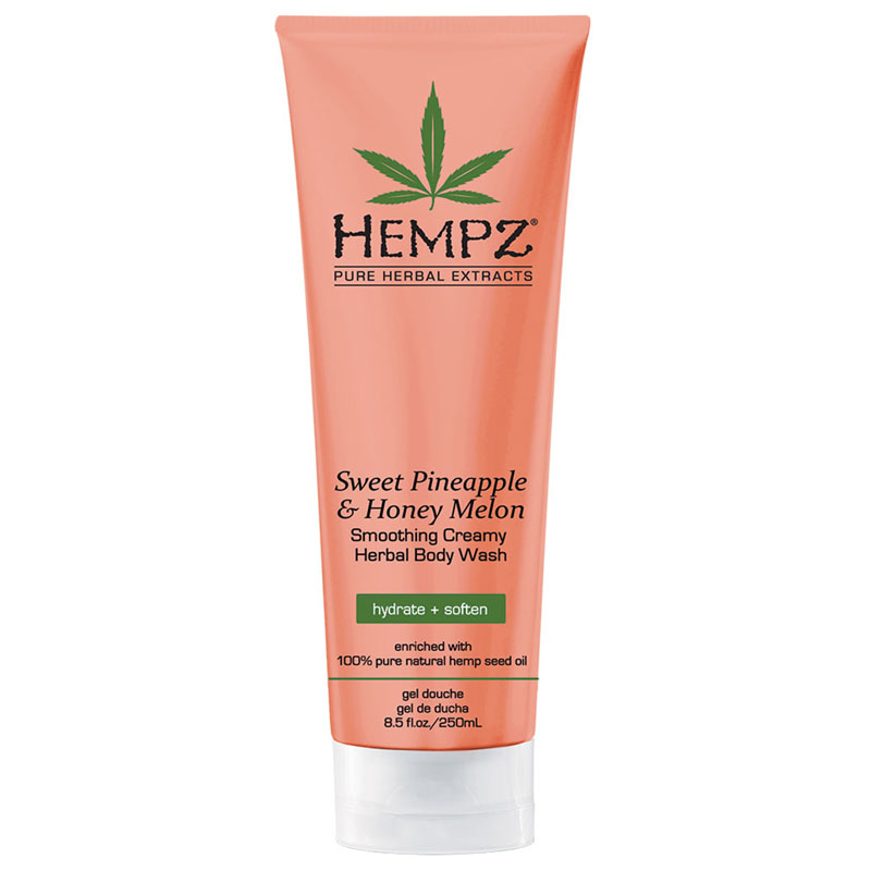 Gel de dus Sweet Pineapple & Honey Melon, 250 ml, Hempz