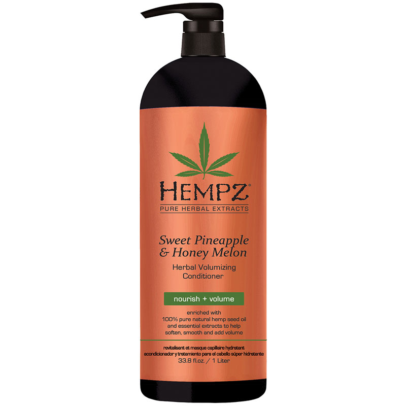 Balsam pentru structura Sweet Pineapple & Honey Melon, 1000 ml, Hempz