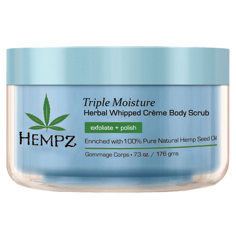 Exfoliant de corp Triple Whipped, 215 ml, Hempz