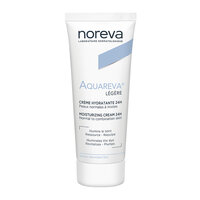 Crema hidratanta lejera Aquareva, 40 ml, Noreva