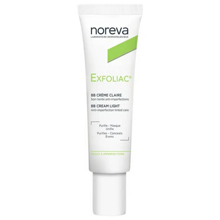 Crema BB anti-imperfectiuni Exfoliac Clair, 30 ml, Noreva