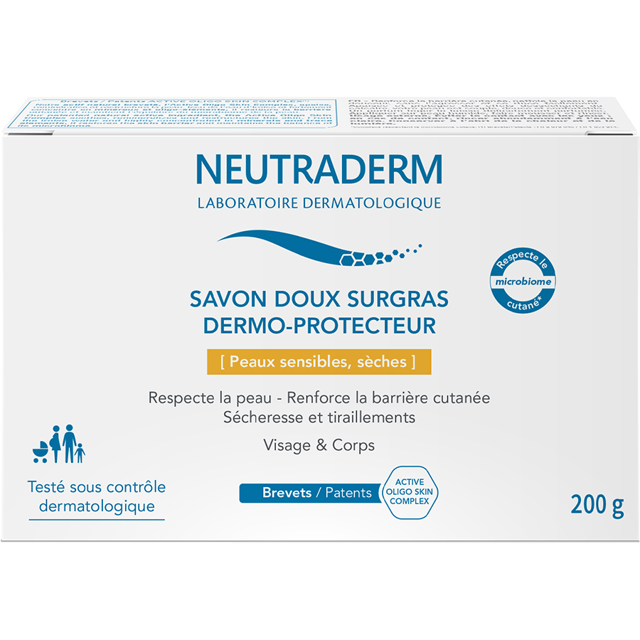 Sapun surgras dermo-protector, 200g, Neutraderm