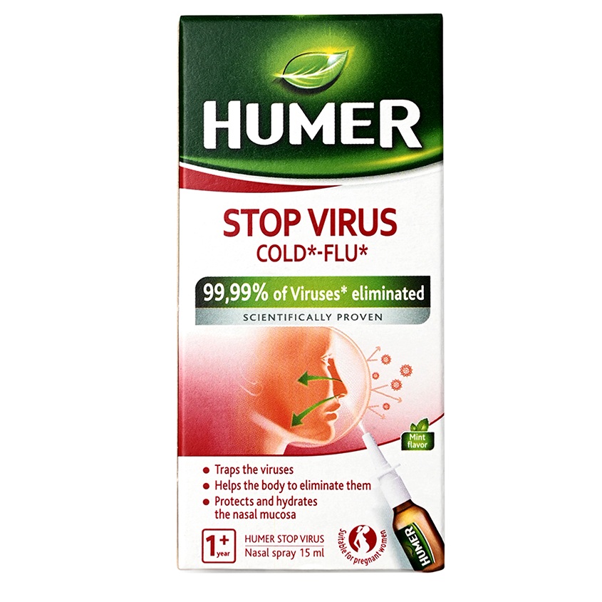 Spray nazal Stop Virus, 15 ml, Humer