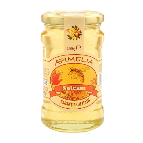 Miere de salcam Apimelia, 400 g, Apicola