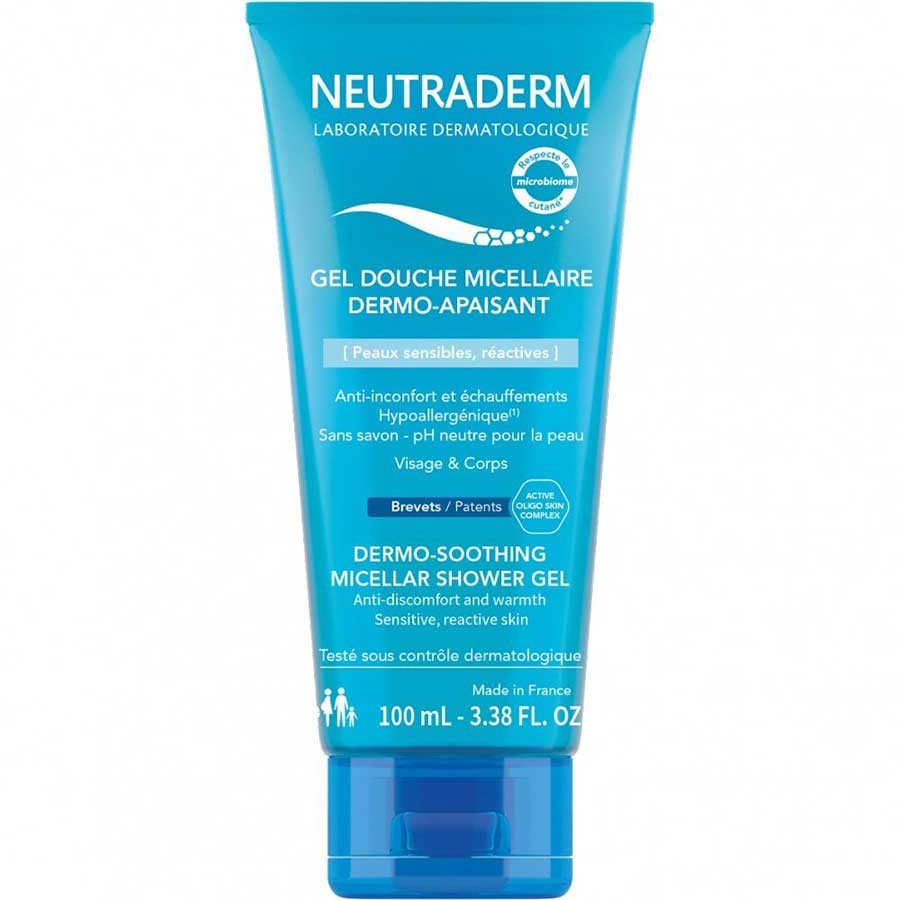 Gel de dus Micelar Dermo Calmant, 100 ml, Neutraderm