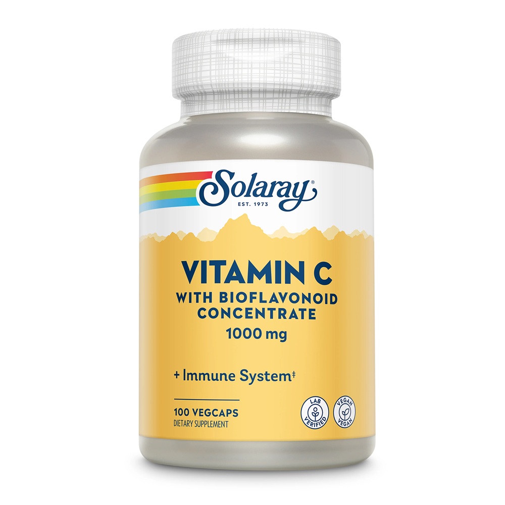 Vitamin C Solaray, 1000 mg, 100 capsule, Secom